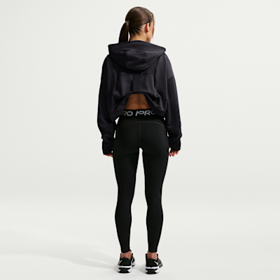 Nike Pro Therma-FIT Fleece Kadın Kapüşonlu Üstü görsel 5