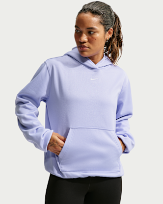 Женское худи Nike Studio Fleece Sport Therma-FIT Pullover Hoodie