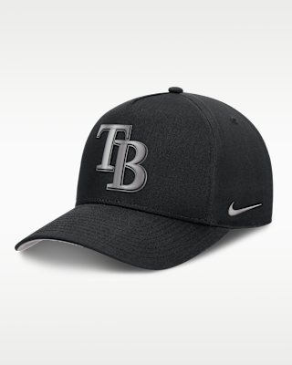 Мужские  Tampa Bay Rays Rise Nike Dri-FIT MLB A-Frame Trucker Adjustable Hat