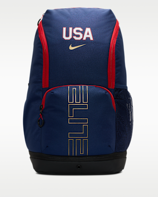 Женский рюкзак Nike Varsity Elite USA Printed Basketball Backpack (32L) для баскетбола