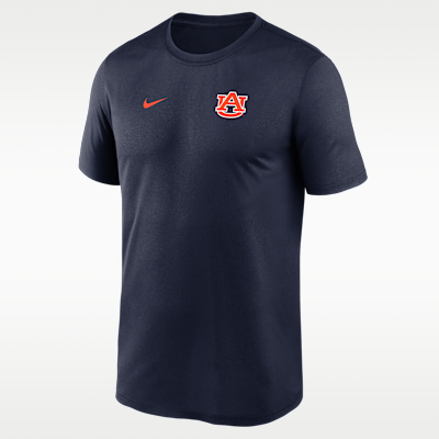 Playera universitaria Nike Dri-FIT para hombre Auburn Sideline Legend Small Logo