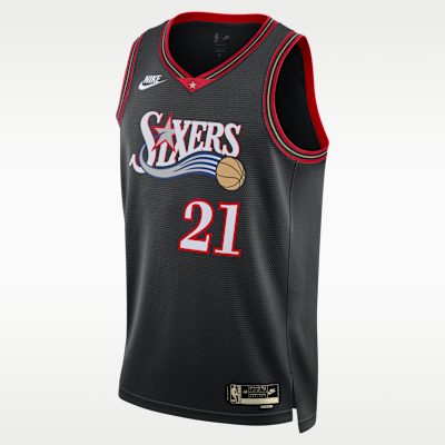 Jersey Nike Dri-FIT de la NBA Swingman para hombre Philadelphia 76ers 2025/26 Hardwood Classics