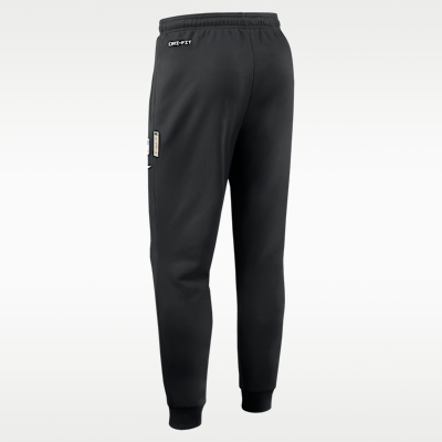 Pants Nike Dri-FIT de la NFL de pierna entallada para hombre Las Vegas Raiders Ground Game Sideline