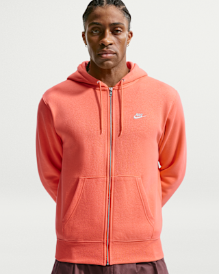 Мужское худи Nike Club Full-Zip Fleece Hoodie