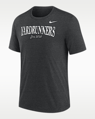 Мужская футболка Nike College (Yardrunners) Tri-Blend Short-Sleeve для бега