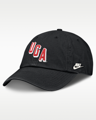 Мужские Georgia Natural Club Nike College Adjustable Hat