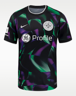 Мужские джерси Racing Louisville FC Stadium Away Nike Dri-FIT NWSL Replica Jersey