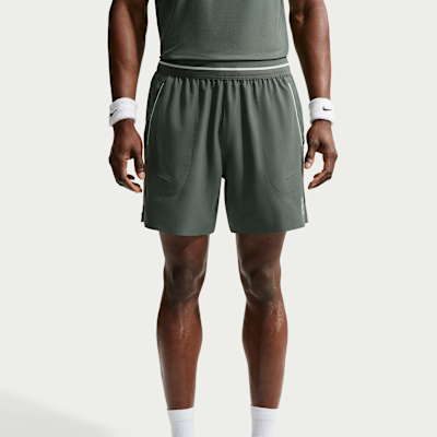 NikeCourt Advantage Dri-FIT 15 cm Erkek Tenis Şortu görsel 2