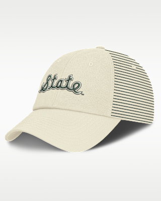 Мужские Michigan State Denim Club Nike College Adjustable Hat