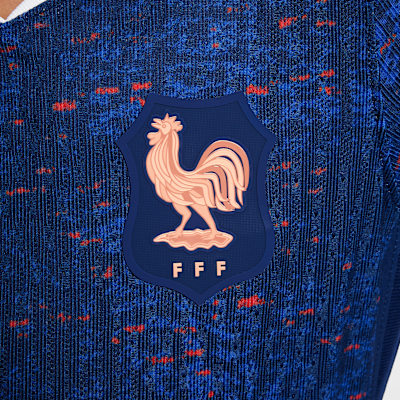 FFF 2025 Match Home (Women's Team) Big Kids' Nike Dri-FIT ADV Soccer Authentic Jersey