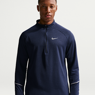Nike Miler Dri-FIT Yarım Fermuarlı Erkek Koşu Üstü