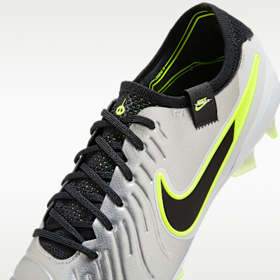 Nike Tiempo Legend 10 Elite 天然偏硬草地低筒足球釘鞋