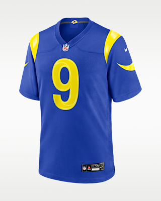 Мужские джерси Matthew Stafford Los Angeles Rams Nike NFL Game Jersey