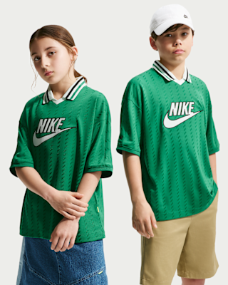 Детские джерси Nike Sportswear Big Kids' Short-Sleeve Jersey