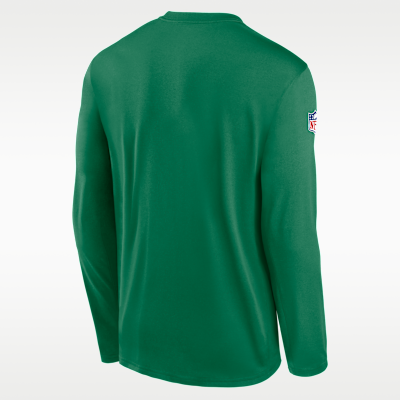 Philadelphia Eagles Alt Legend Small Logo Men's Nike Dri-FIT NFL Long-Sleeve T-Shirt