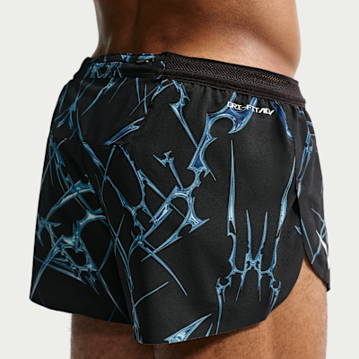 Nike AeroSwift Dri-FIT ADV Baskılı Erkek Koşu Şortu görsel 3