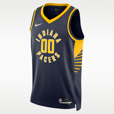Jersey Nike Dri-FIT de la NBA Swingman para hombre Indiana Pacers Icon Edition