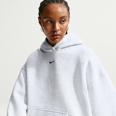 Женские худи Nike Studio Fleece Medium Weight Women's Oversized Pullover