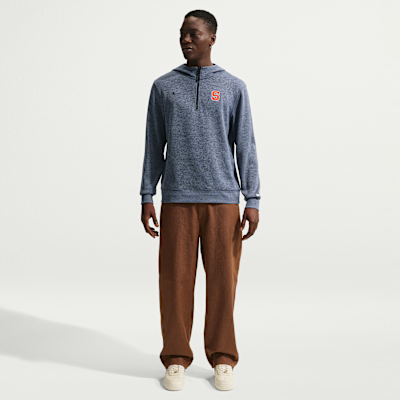 Syracuse Orange Nike NCAA Men's Basketball Coaches' Pullover Hoodie