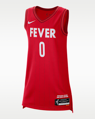 Женские джерси Kelsey Mitchell Indiana Fever Nike Dri-FIT WNBA Victory Jersey