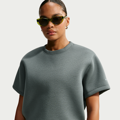 Nike Pregame Fleece Oversize Mod-Crop Kadın Üstü