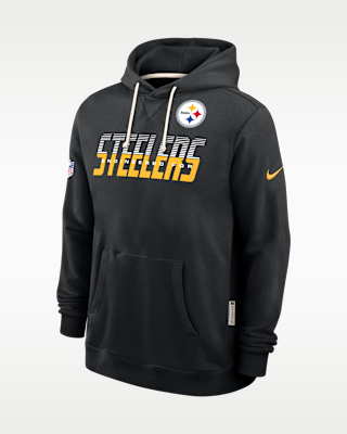 Мужское худи Pittsburgh Steelers Sideline Standard Issue Nike Dri-FIT NFL Pullover Hoodie