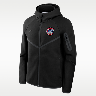 Chicago Cubs Tech Fleece Windrunner Men's Nike MLB Full-Zip Hooded Jacket