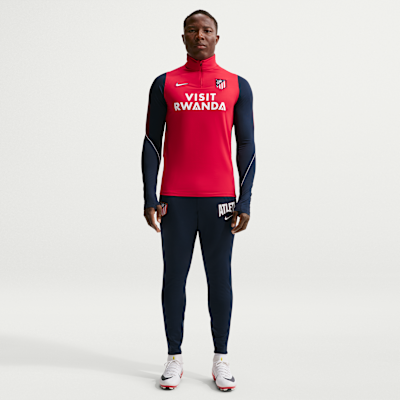 Nike Atlético Madrid Strike Third Nike Dri-FIT Örgü Erkek Futbol Antrenman Üstü görsel 4