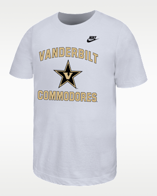 Детская футболка Vanderbilt Commodores Big Kids' Nike Football для футбола