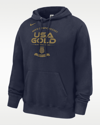 Мужское худи Nike USA Olympic Team 2026 "Gold Medal" Club Fleece Hoodie