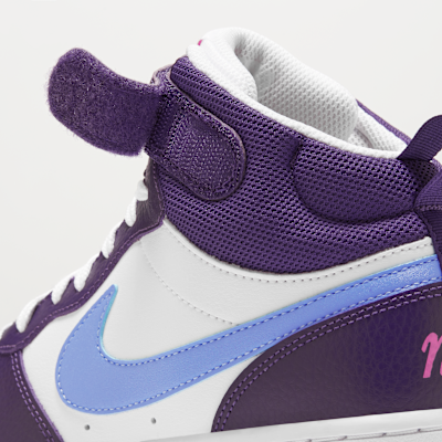 Nike Court Borough Mid 2 Big Kids' Shoes