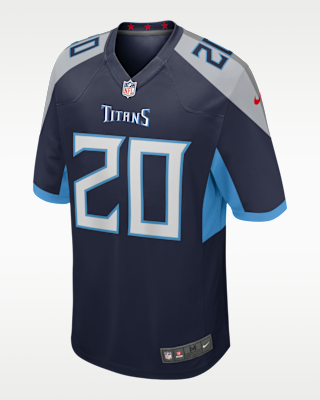 Мужские джерси Tony Pollard Tennessee Titans Nike NFL Game Football Jersey для футбола