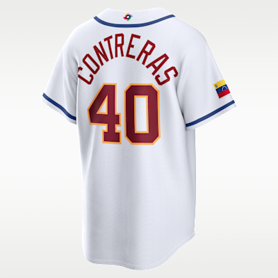 Willson Contreras Venezuela National Baseball Team 2026 World Baseball Classic Men's Nike Stadium Jersey