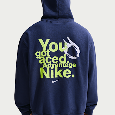 Nike Solo Swoosh Fleece Erkek Kapüşonlu Üst görsel 2
