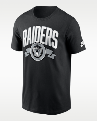 Мужская футболка Las Vegas Raiders Rewind Front And Back Hit Essential Nike NFL