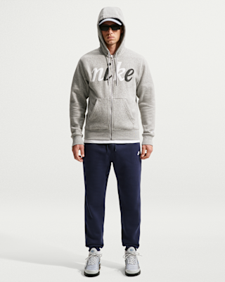 Мужские  Nike Club Cuffed Brushed Fleece Pants