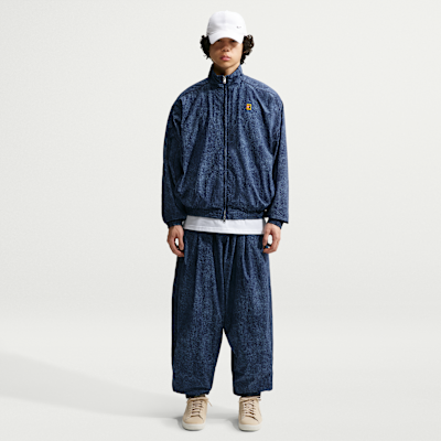 Nike Club Rules Oversize Tam Boy Fermuarlı Erkek Ceketi görsel 4