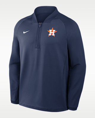 Мужские  Houston Astros Authentic Collection Nike Dri-FIT MLB 1/2-Zip Long-Sleeve Top