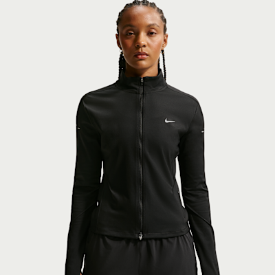 Nike Swift Dri-FIT Tam Boy Fermuarlı Kadın Koşu Üstü
