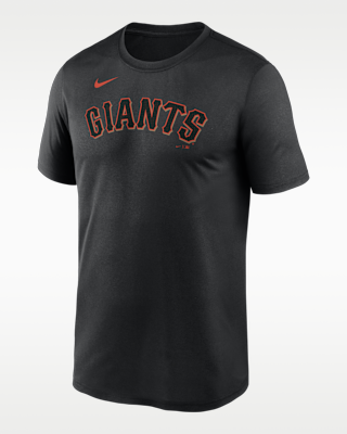 Мужская футболка San Francisco Giants Fuse Wordmark Legend Nike Dri-FIT MLB