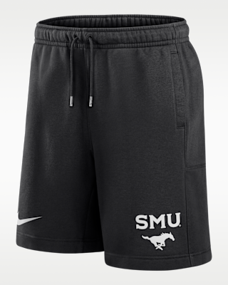 Мужские шорты SMU Mustangs Club Nike Fleece Shorts