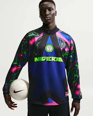 Мужские  Nigeria Hollywood Keeper Nike Soccer Shirt