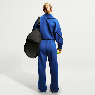 Nike Advantage Dri-FIT Tam Boy Fermuarlı Kadın Tenis Ceketi görsel 5