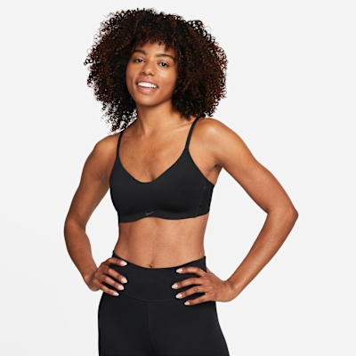 Спортивное бра Alate Minimalist, уплотнённая чашка — Nike