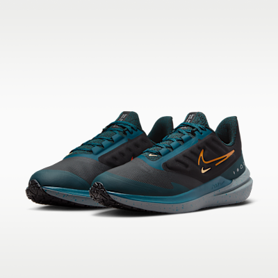 Tenis de correr en carretera acondicionados para los distintos estados del tiempo para hombre Nike Winflo 9 Shield
