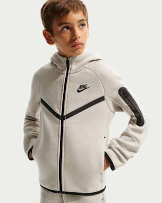 Nike: Nike Sportswear Tech Fleece Older Kids' Full-Zip Hoodie