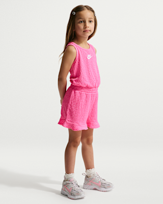 Детские  Nike Little Kids' Textured Romper