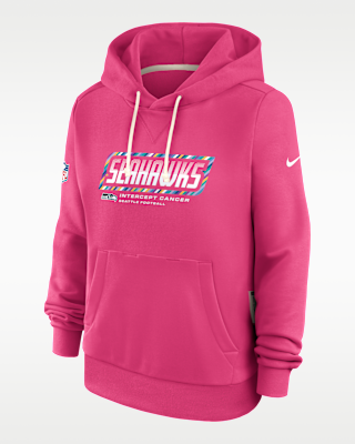 Женское худи Seattle Seahawks Crucial Catch Standard Issue Nike Dri-FIT NFL Pullover Hoodie