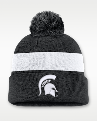 Женские Michigan State Peak Nike College Cuffed Beanie