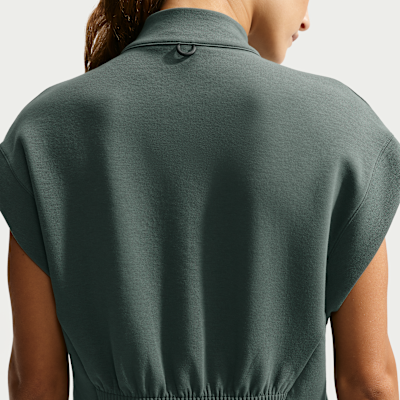 Nike 24.7 ImpossiblySoft Dri-FIT Tam Boy Fermuarlı Kadın Tunik görsel 2